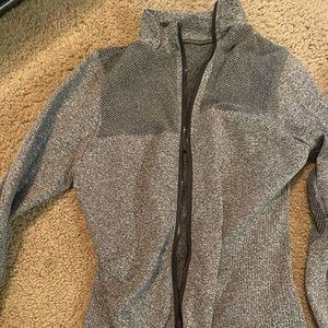 Grey zip jacket